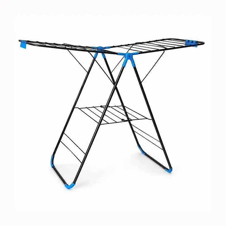 TNT Black Foldable Clothes Drying Rack | Gullwing Stand