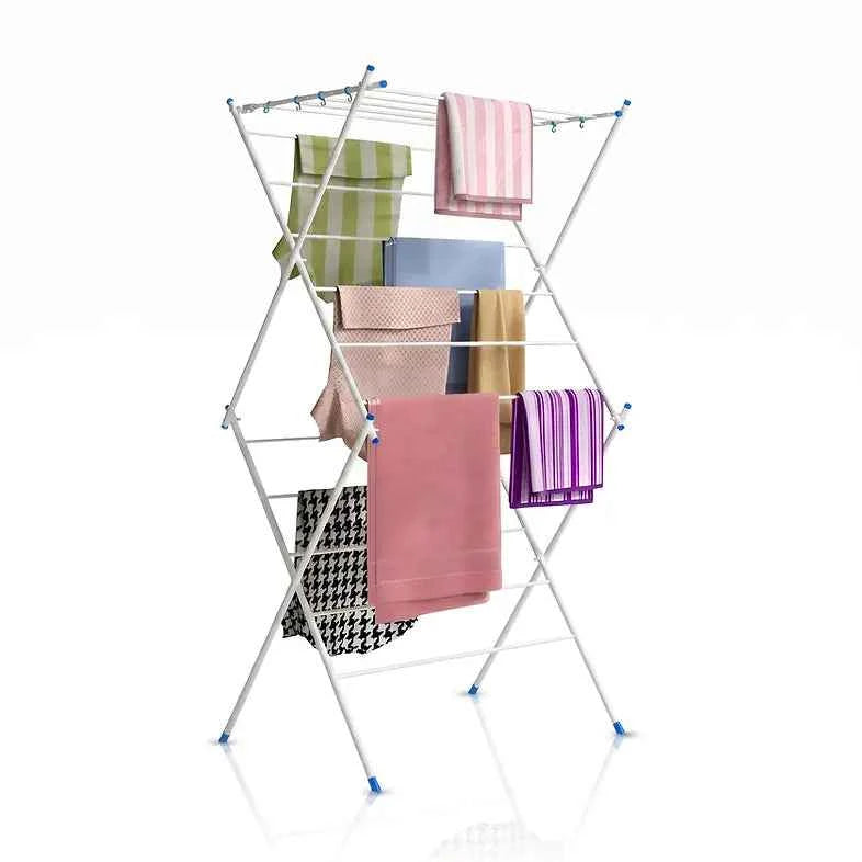 TNT Foldable Clothes Drying Stand | Space-Saving Multi-Tier Laundry Rack