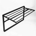 TNT Wall Mounted Clothes Drying Rack | Foldable Black Rack