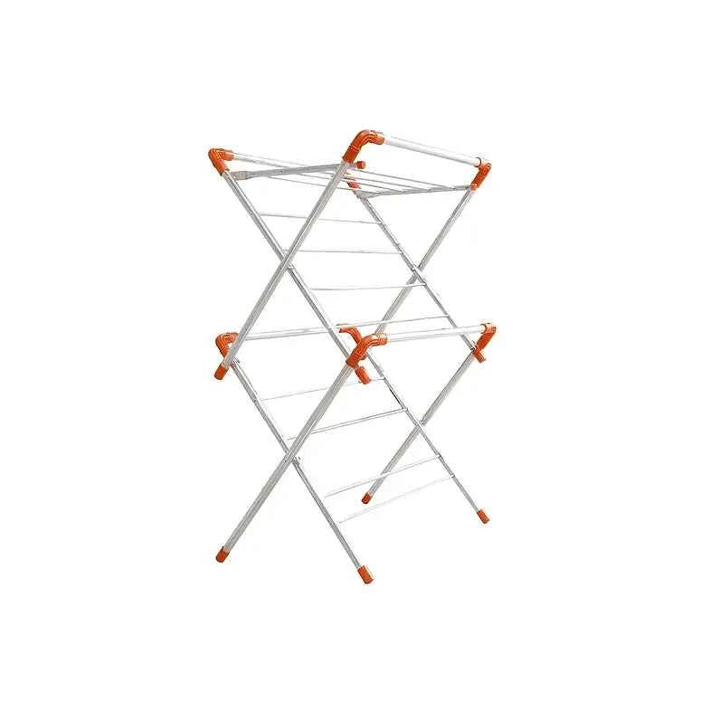 TNT Steel Foldable Clothes Drying Stand – 9, 12 & 15 Rod, With & Without Wheels