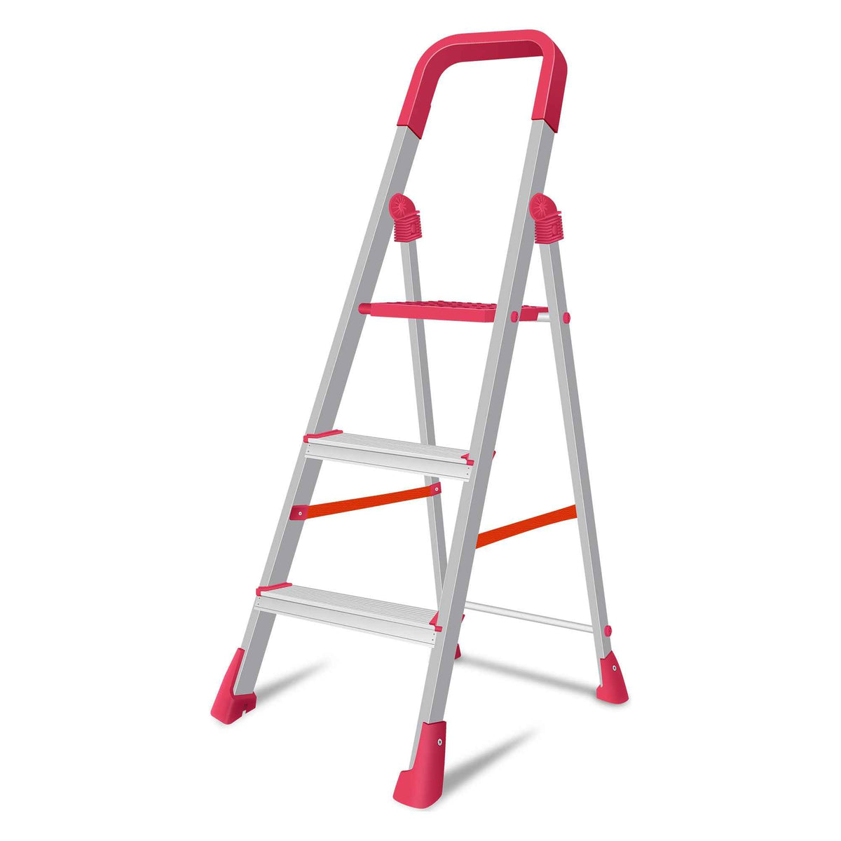 TNT Foldable Step Ladder for Home – 3 to 7 Step | Maple pro