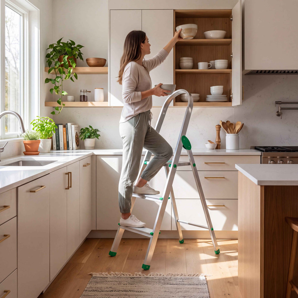 TNT Foldable Step Ladder for Home – 3 to 7 Step | Dura