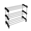Cady Multi-Tier Shoe Rack | Modular Metal Storage Stand (3 to 6 Shelf)