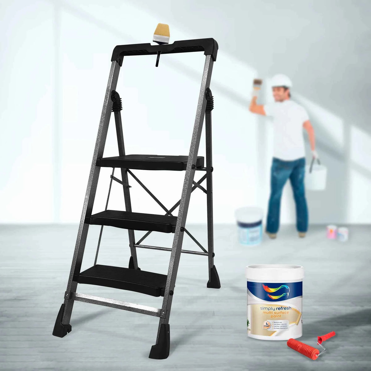 TNT Foldable Step Ladder for Home – 3 to 7 Step | Hummer
