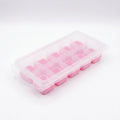 Cosmic Pop-Up Ice Cube Tray with Spill-Proof Lid & Flexible Silicone Bottom